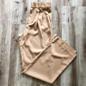 Zara, Full Length, High-Waisted Pants, Wide Leg, Size XS, NEW, With Tags